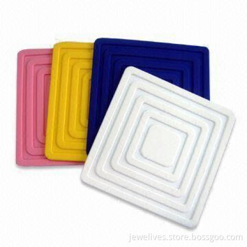 Silicone Coasters, Pads, New Items, All Colors Available, Innocuity